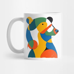 Picasso Style Bear Mug